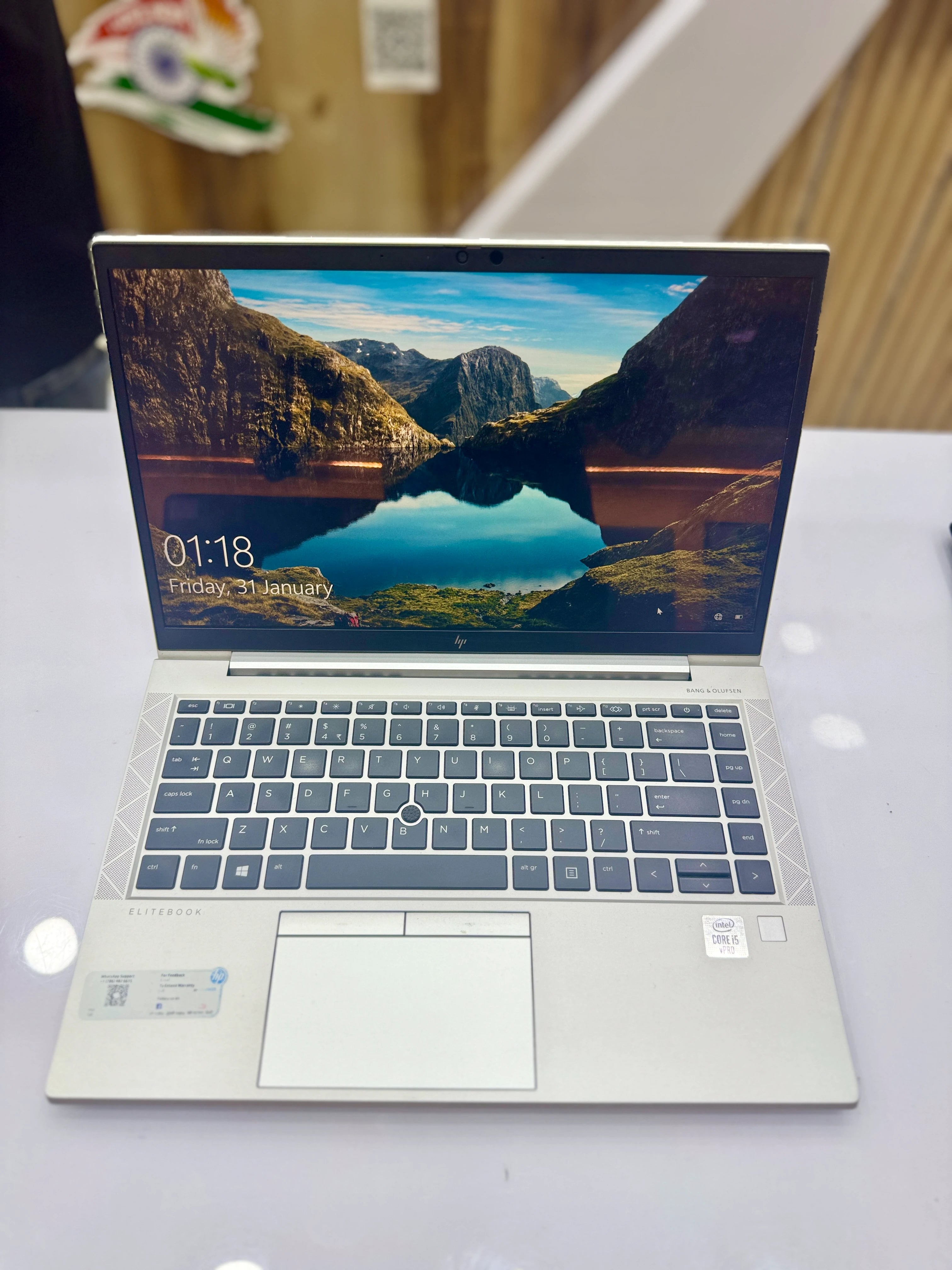 hp elitebook G7 Intel Core i5-10th Generation 
8GB Ram DDR4
256GB NVME SSD
Intel UHD Graphics
Baklit Keyboard
Windows 11 Pro
HD Camera
14" Display
Fingerprint
Facelock
Full HD (1920 X 1080)