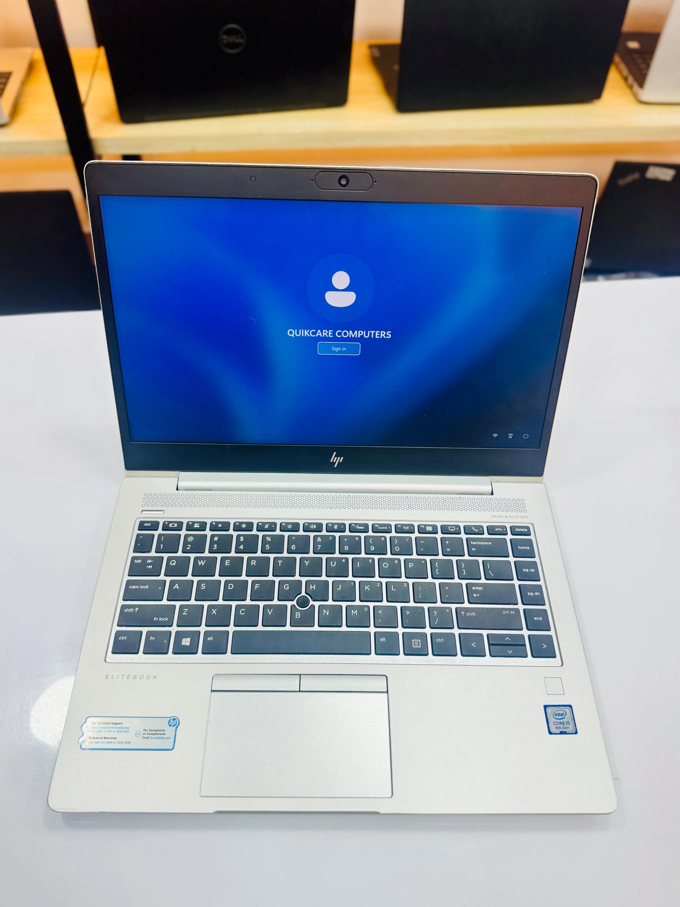 HP ELITEBOOK | 840 G5 | CORE I5-8TH GEN | WIN 10 & 11 | 14" FHD SCREEN | REFURBISHED