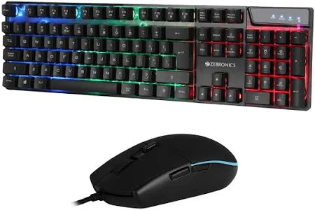 Zebronics Zeb- War Gaming Keyboard and Mouse Combo